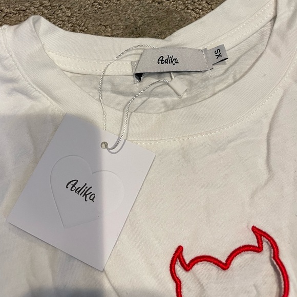 Adika Tops - Adika devil short sleeve shirt